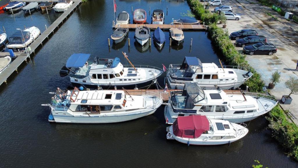 Motor Yacht Amstelle Hotell Amsterdam Exteriör bild